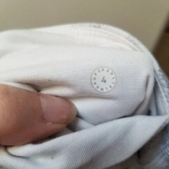 Lululemon Train Times Crop *21" Jasmine White Multi / White  4 - Picture 9 of 9